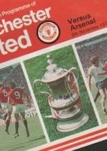Manchester United v Arsenal 05-Nov-1977