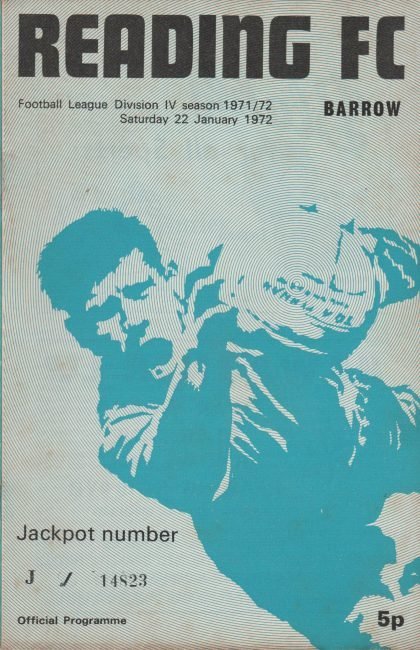 Reading v Barrow 22-Jan-1972