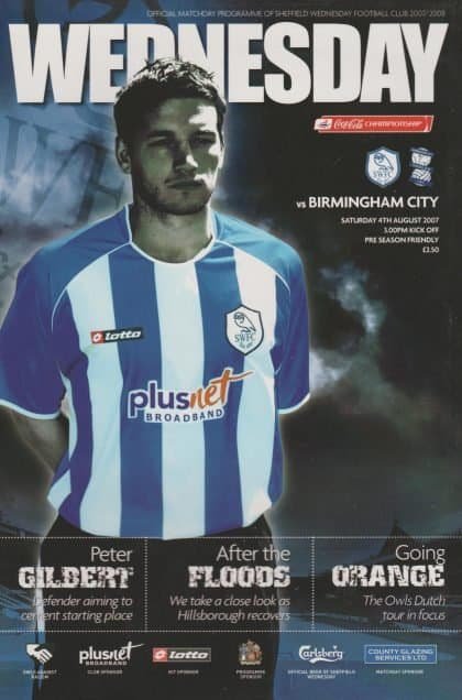 Sheffield Wednesday v Birmingham City 04-Aug-2007