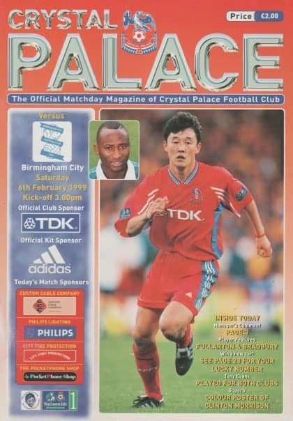 Crystal Palace v Birmingham City 06-Feb-1999
