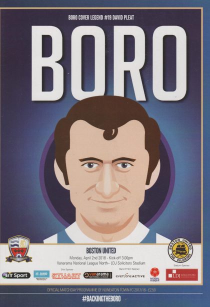 Nuneaton Town v Boston United 02-Apr-2018