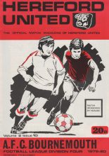 Hereford United v Bournemouth 07-Nov-1979