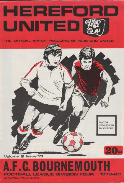 Hereford United v Bournemouth 07-Nov-1979