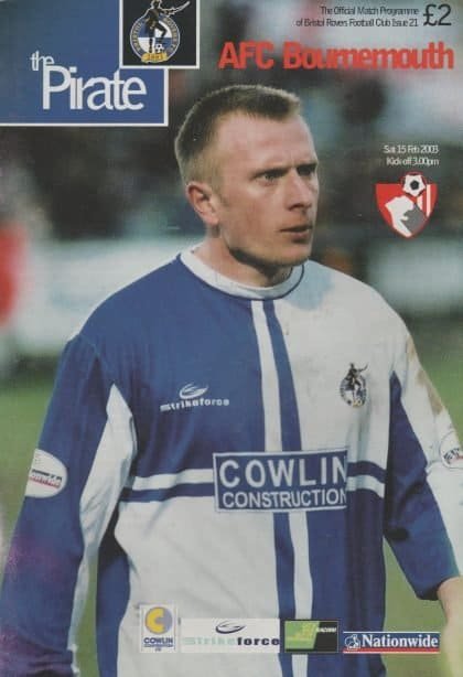 Bristol Rovers v AFC Bournemouth 15-Feb-2003