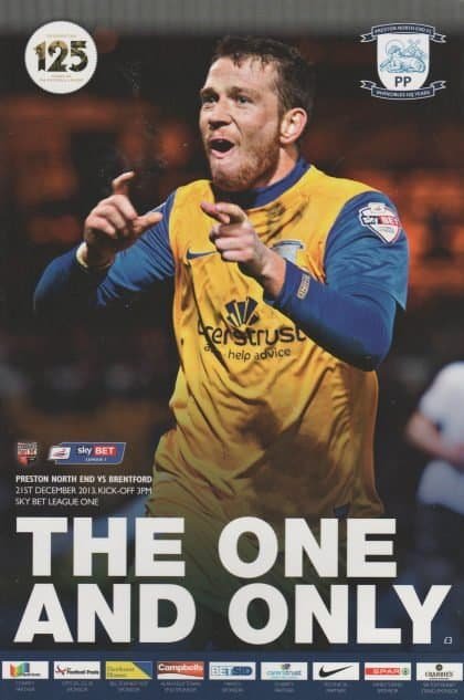 Preston North End v Brentford 21-Dec-2013