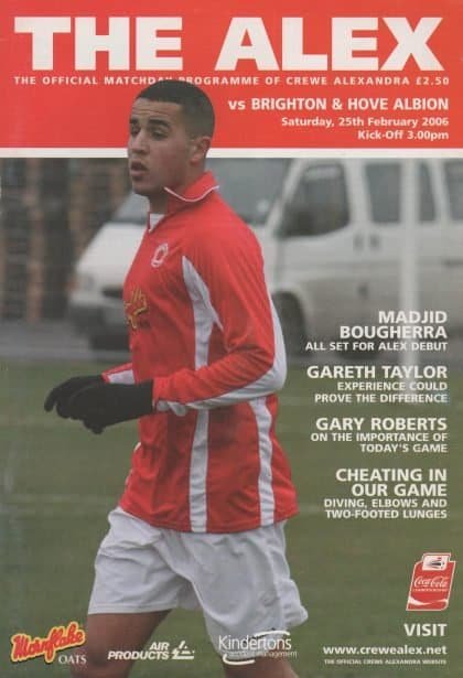 Crewe Alexandra v Brighton & Hove Albion 25-Feb-2006
