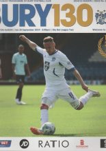 Bury v Burton Albion 20-Sep-2014