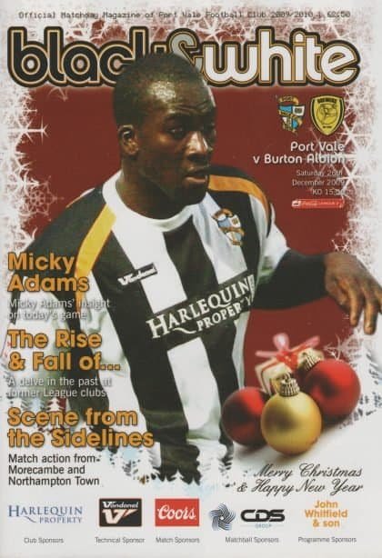 Port Vale v Burton Albion 26-Dec-2009