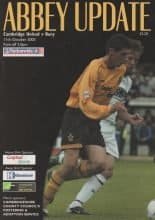 Cambridge United v Bury 11-Oct-2003
