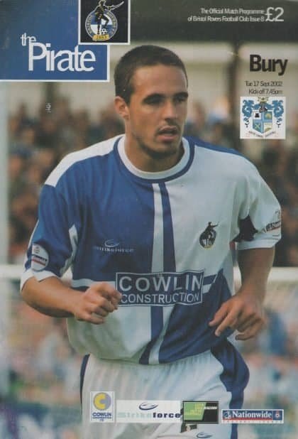 Bristol Rovers v Bury 17-Sep-2002