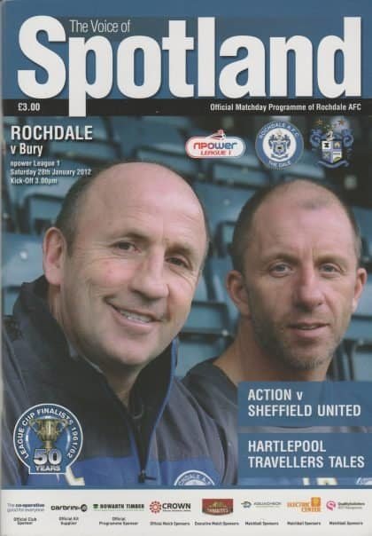 Rochdale v Bury 28-Jan-2012