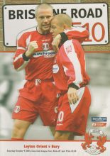 Leyton Orient v Bury 09-Oct-2004