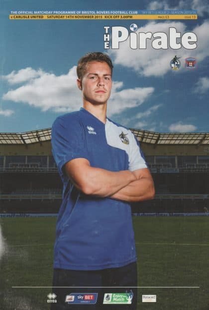 Bristol Rovers v Carlisle United  14-Nov-2015