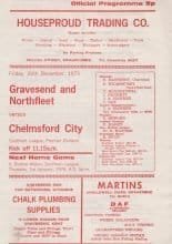 Gravesend & Northfleet v Chelmsford City 26-Dec-1975