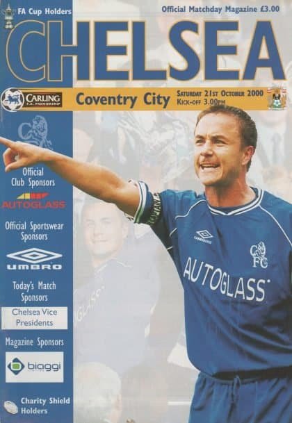 Chelsea v Coventry City 21-Oct-2000