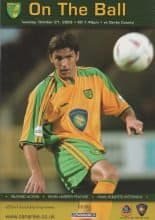 Norwich City v Derby County 21-Oct-2003