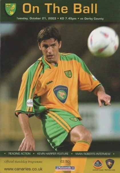 Norwich City v Derby County 21-Oct-2003