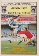 Grimsby Town v Doncaster Rovers  08-Nov-1988