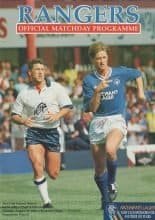 Glasgow Rangers v East Stirling 21-Aug-1990