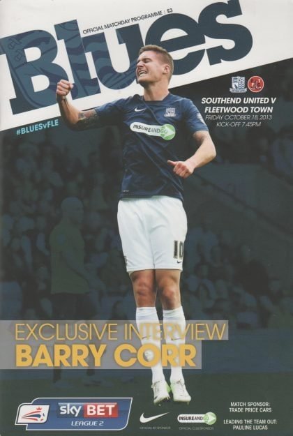 Southend United v Fleetwood Town  18-Oct-2013