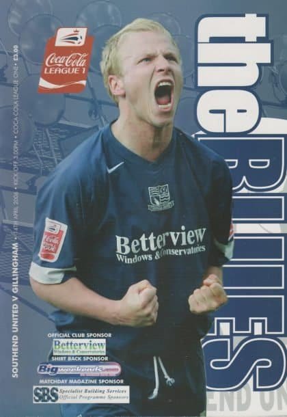 Southend United v Gillingham 14-Apr-2006