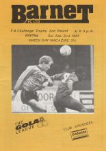 Barnet v Gretna   02-Feb-1985
