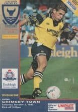 Oxford United v Grimsby Town  02-Oct-1993