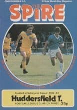 Chesterfield v Huddersfield Town 04-Apr-1983