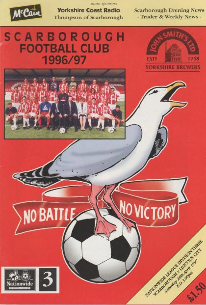 Scarborough v Lincoln City 26-Apr-1997