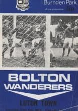 Bolton Wanderers v Luton Town  24-Feb-1973