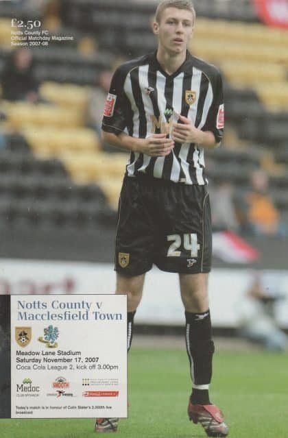 Notts County v Macclesfield Town 17-Nov-2007