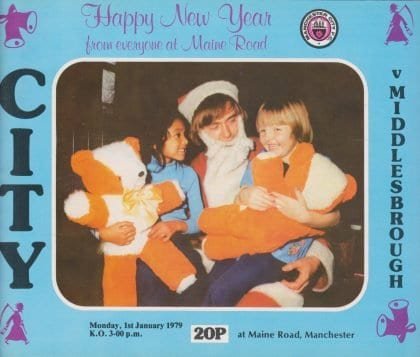 Manchester City v Middlesbrough 01-Jan-1979