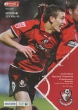 AFC Bournemouth v Morecambe 25-Nov-2008