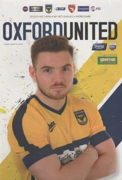 Oxford United v Morecambe 03-Mar-2015