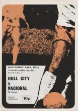 Hull City v Nacional  11-Apr-1972