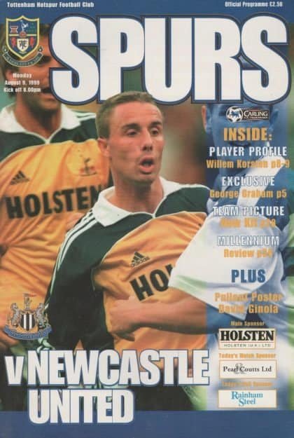 Tottenham Hotspur v Newcastle United 09-Aug-1999