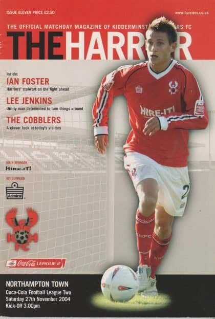 Kidderminster Harriers v Northampton Town  27-Nov-2004