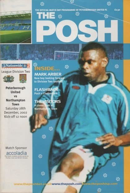 Peterborough United v Northampton Town 28-Dec-2002