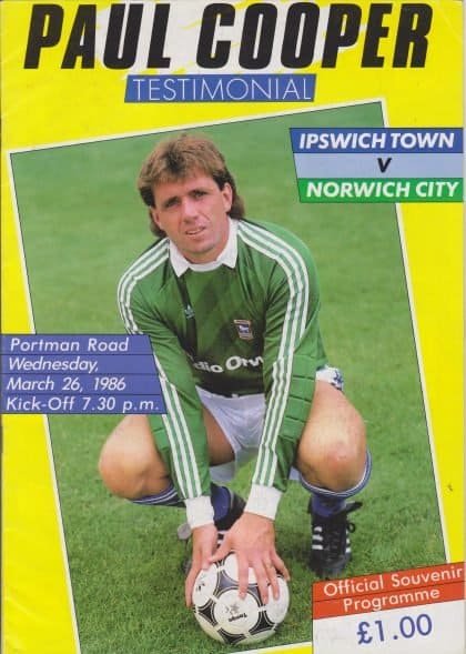 Ipswich Town v Norwich City 26-Mar-1986