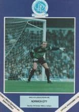 Queens Park Rangers v Norwich City  27-Oct-1990