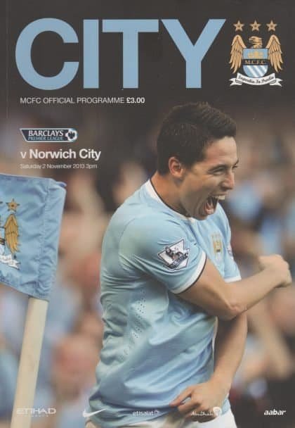 Manchester City v Norwich City 02-Nov-2013