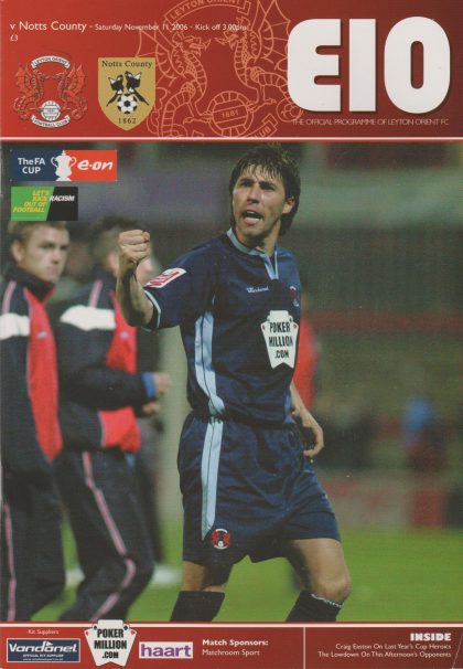Leyton Orient v Notts County 11-Nov-2006