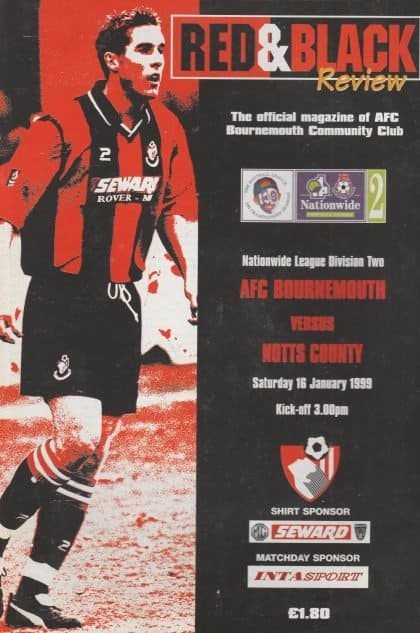 AFC Bournemouth v Notts County 16-Jan-1999