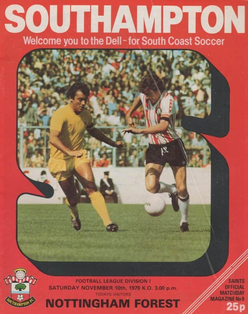 Southampton v Nottingham Forest 10Nov1979