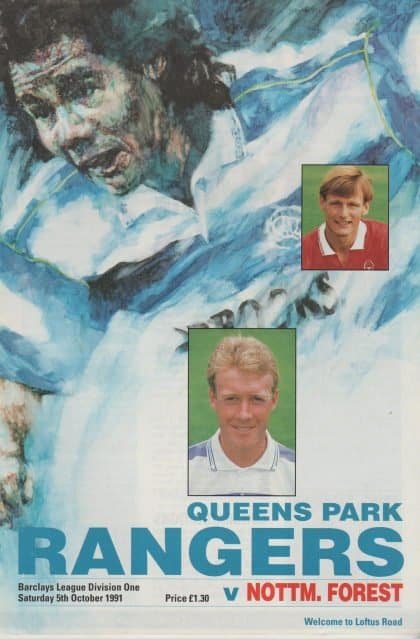 Queens Park Rangers v Nottingham Forest  05-Oct-1991