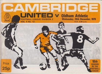 Cambridge United v Oldham Athletic 26-Dec-1979