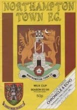 Northampton Town v Oxford United 08-Oct-1985