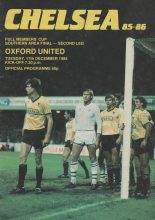 Chelsea v Oxford United  17-Dec-1985