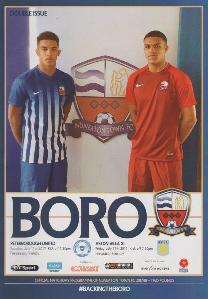 Nuneaton Borough v Peterborough United 11-Jul-2017