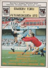 Grimsby Town v Peterborough United  08-Oct-1988